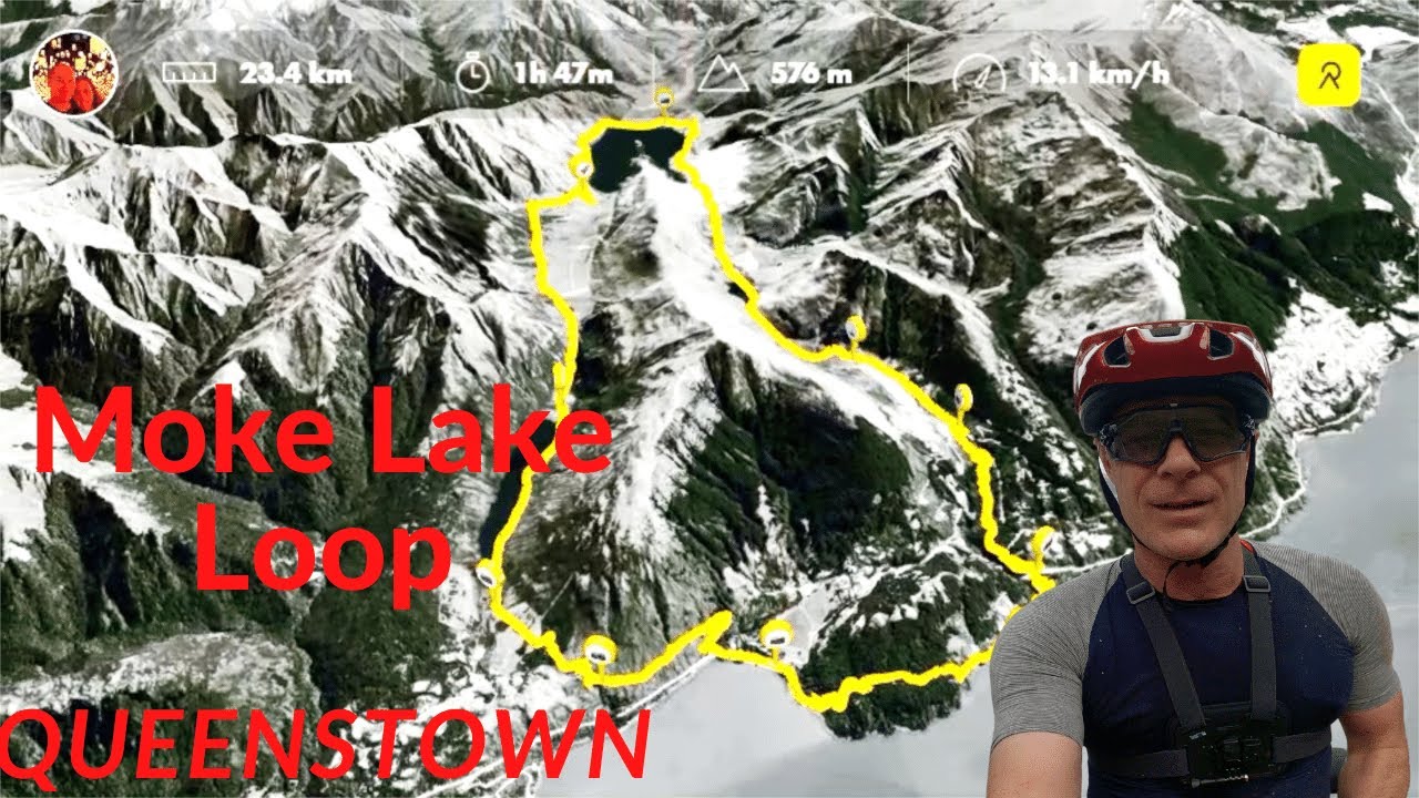 Велосипедная трасса к озеру Моке в Квинстауне — экскурсия с гидом.