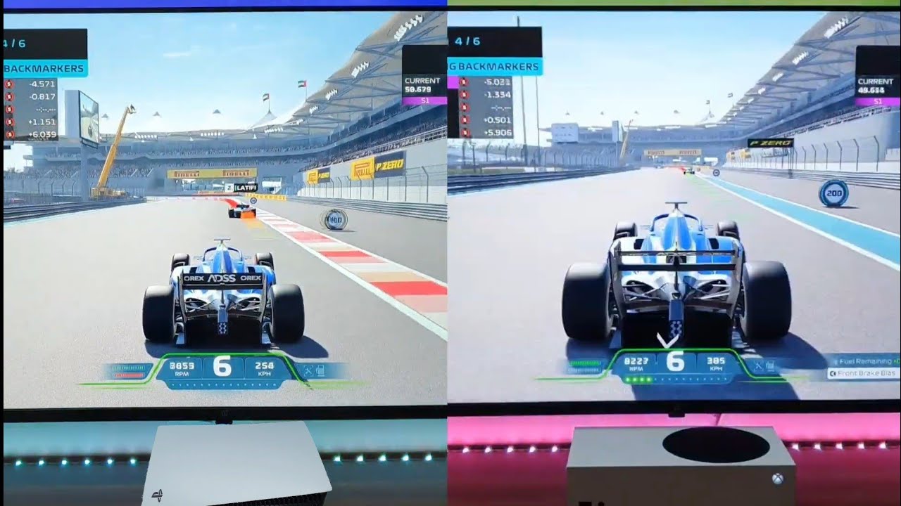 F1 2021 (PS5 Vs Xbox Series S)