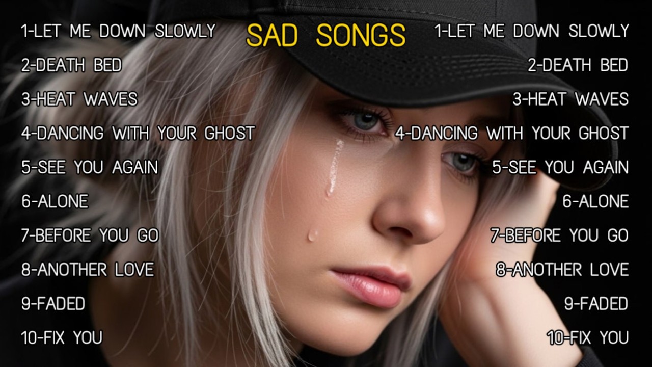 Best Slowed Sad Songs Playlist | Emotional Heartbreak Music for Late Night Crying & Deep Feelings