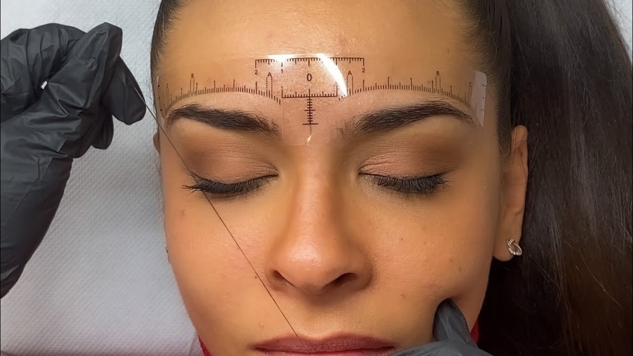 MAPPING DES SOURCILS AU FIL : Tutoriel étape par étape