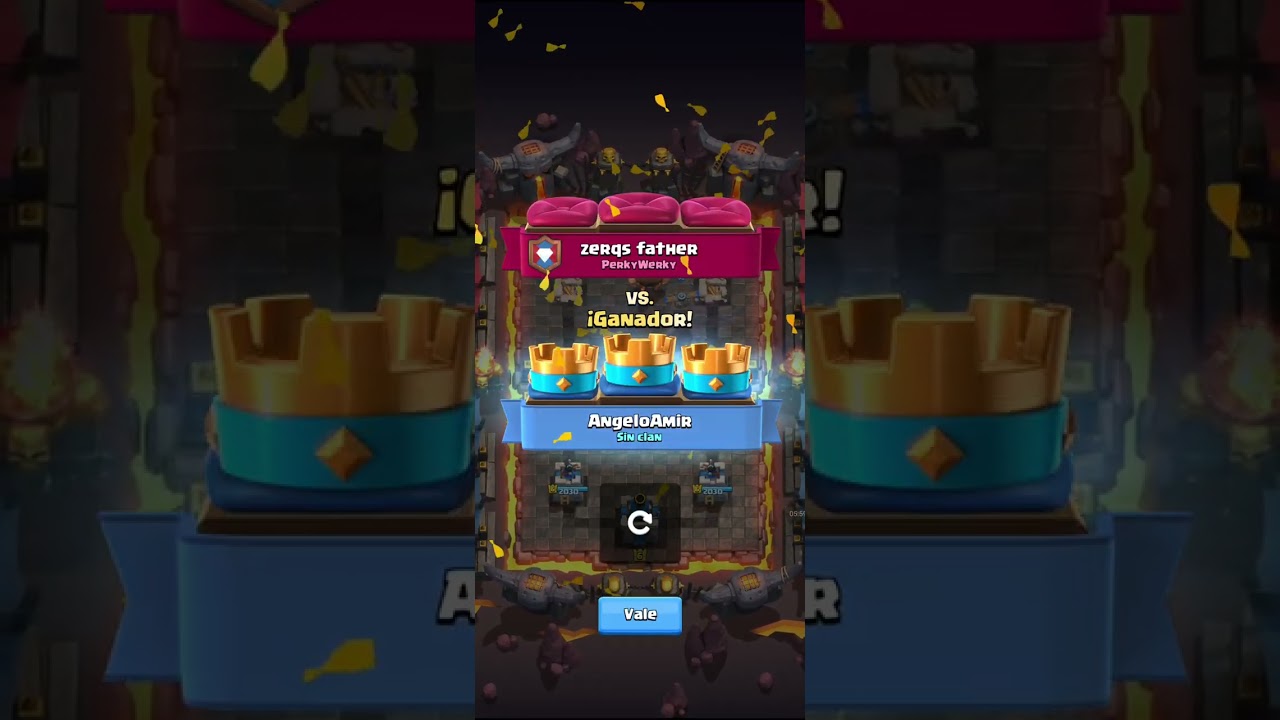 ALFIN SALIMOS DEL INFIERNO DE ARENA PEKKA #clashroyale 