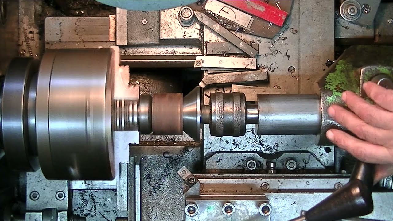 Toczenie tulejki fi 60 mm bez zabieraka z komentarzem