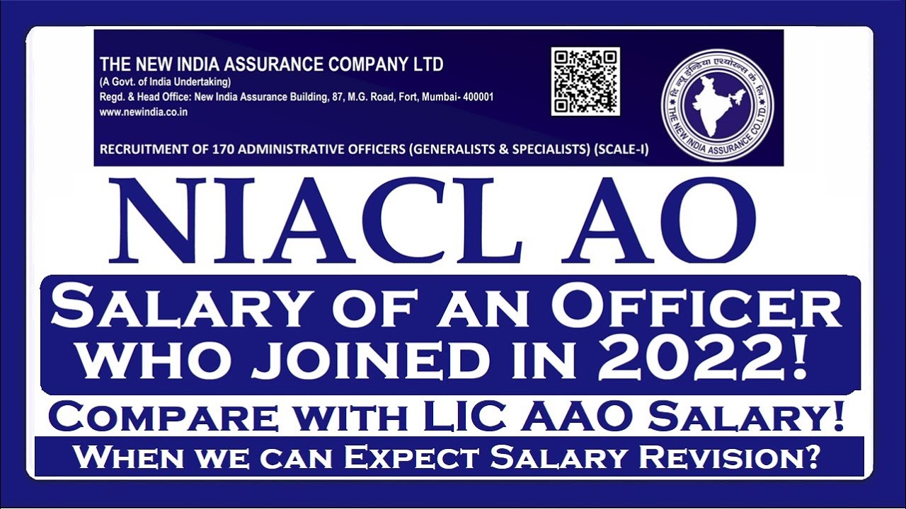 NIACL AO Latest Salary Slip!