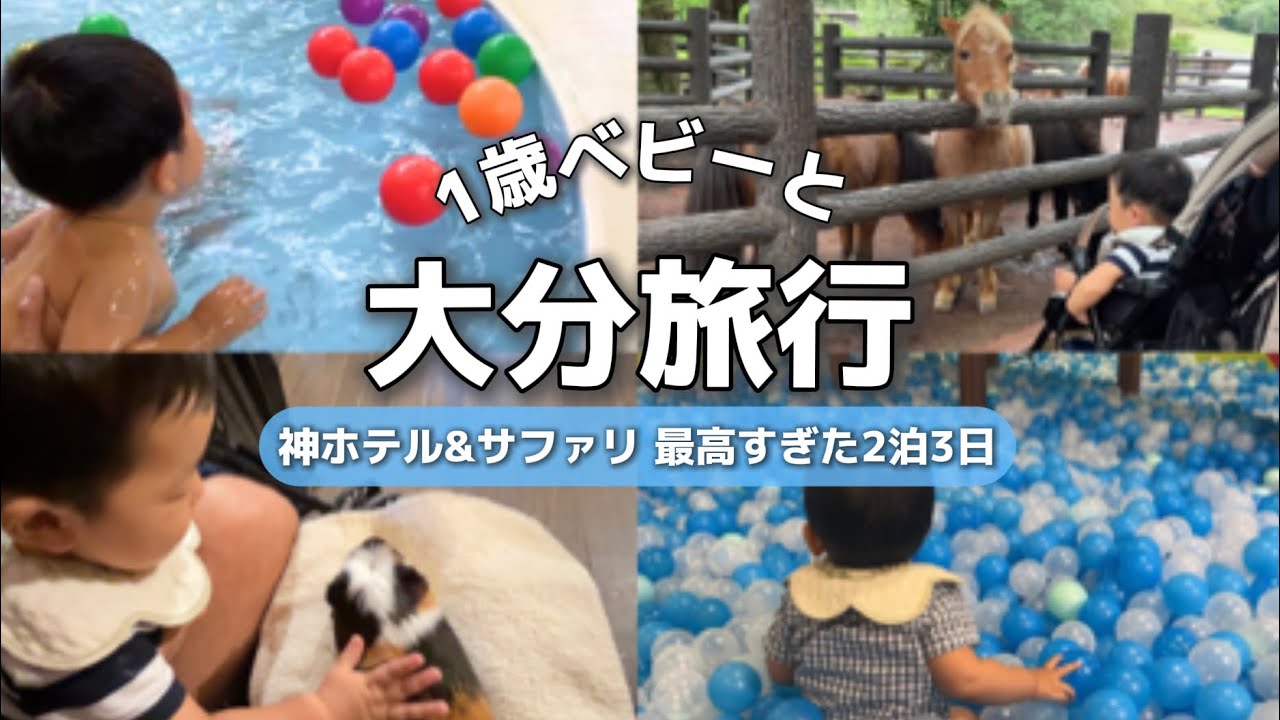 別府旅行2泊3日|子連れ大満足！杉乃井ホテルとサファリパーク