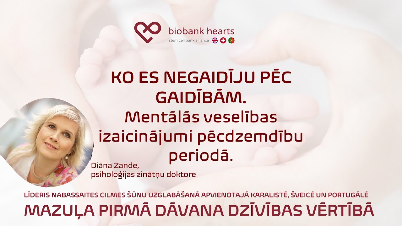 Ko es negaidīju pēc gaidībām - mentālās veselības izaicinājumi pēcdzemdību periodā.