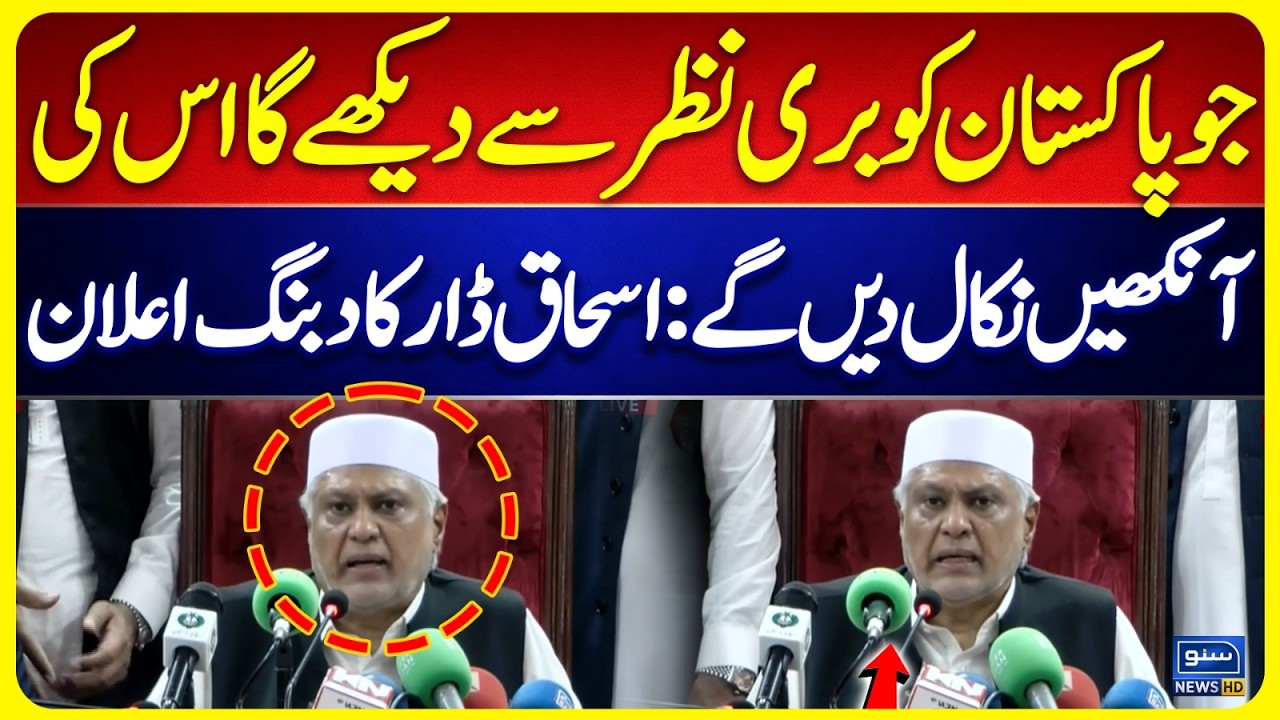 Ishaq Dar Issues Strong Statement on Pakistan&rsquo;s Security Situation -  Pakistan Peacemaker