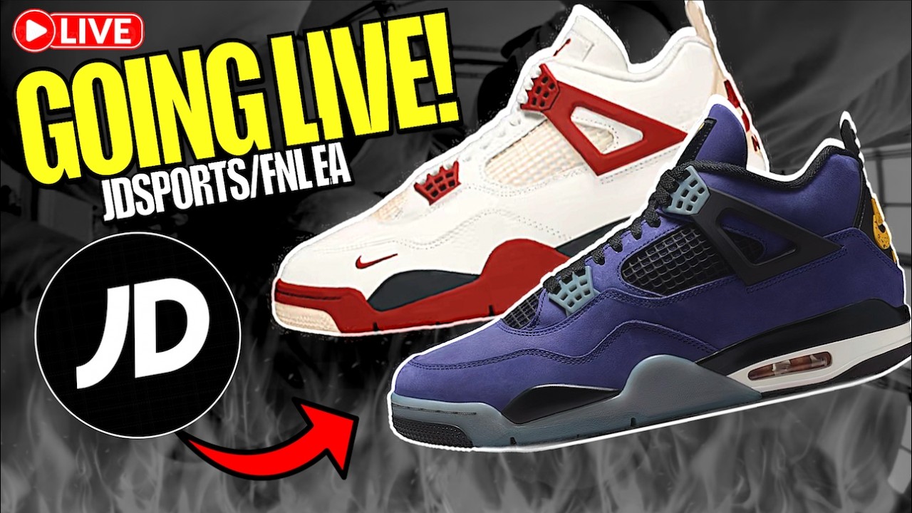 JDSPORTS EA! JORDAN 4 LAKE SHOW! & NIGEL SYLVESTER JORDAN 4 SOON!