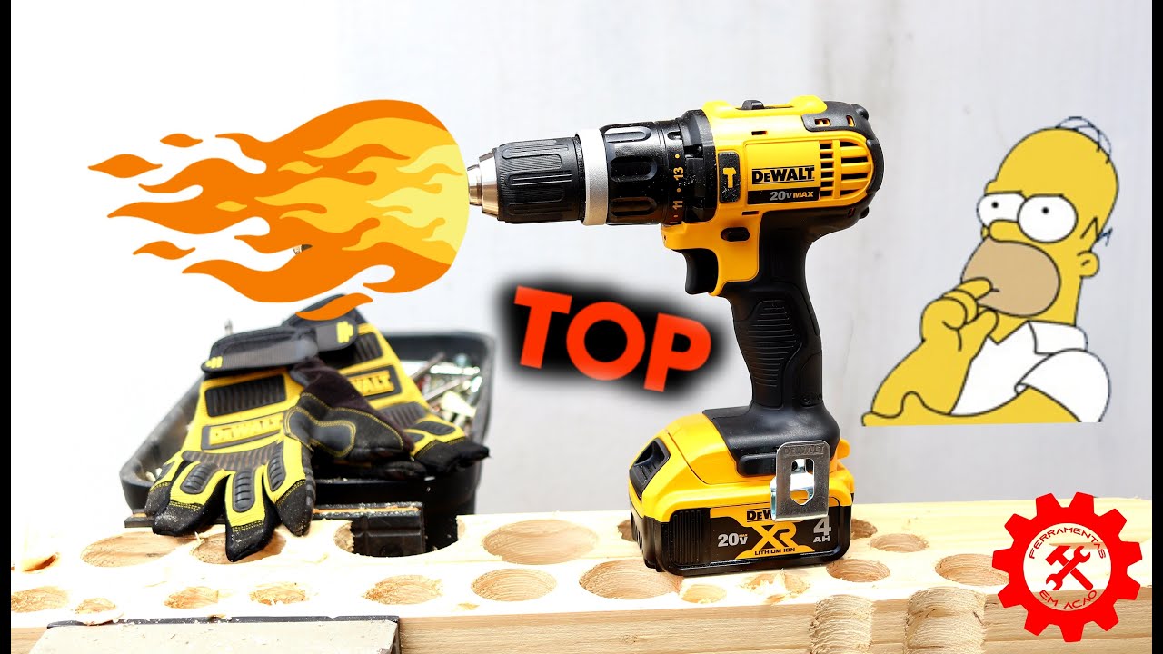 Fiquei Surpreso Com o Tamanho Da Força - DeWALT DCD785 20V Parafusadeira Furadeira a Bateria