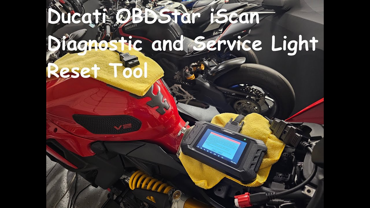 Ducati OBDStar iScan Diagnostic and Service Light Reset Tool