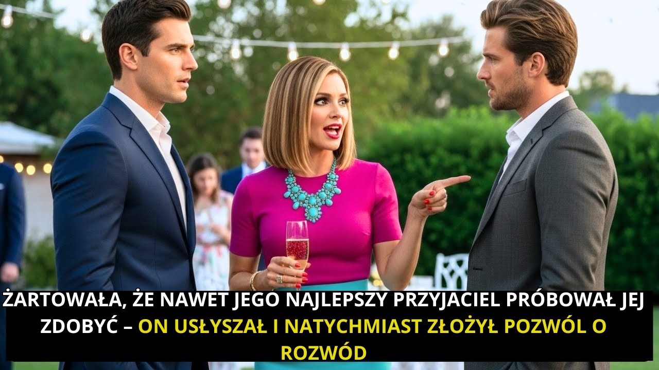 Żona ZSZOKOWAŁA mnie na rocznicy znajomych! Rozwód nieunikniony!
