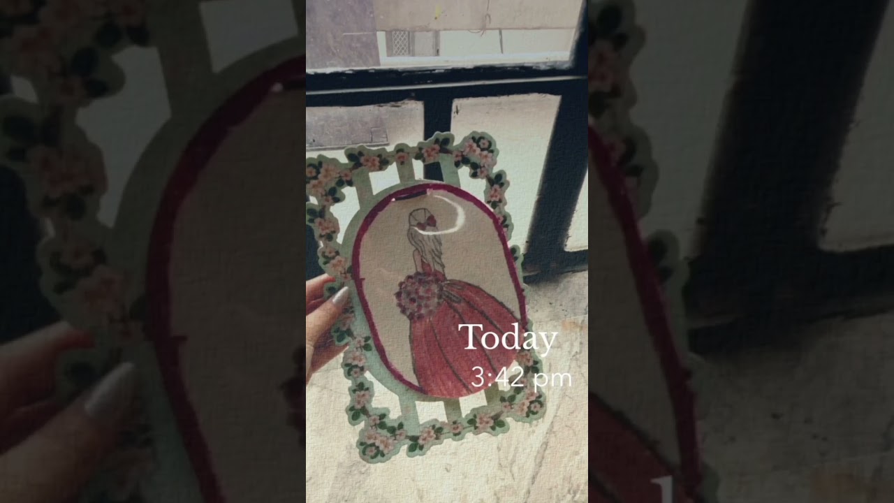 Day 1 wedding card recycling #recycling #creativity
