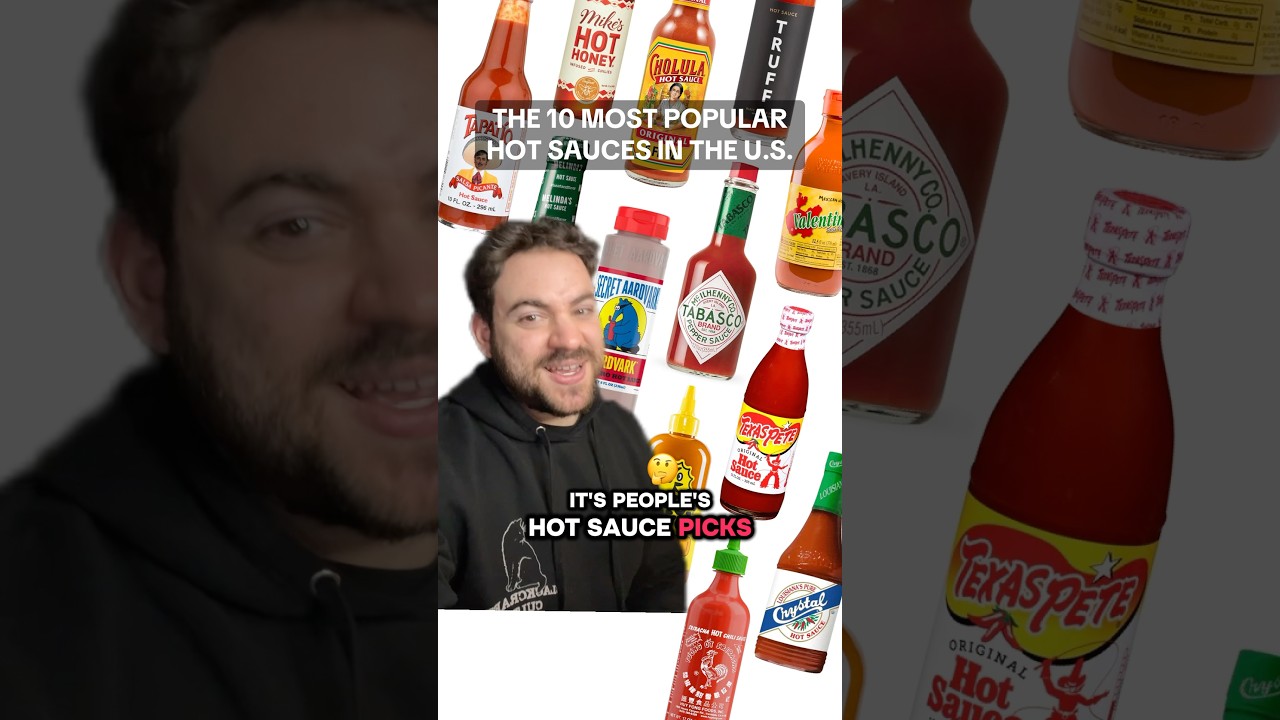 The ten most popular hot sauces in the United States #food #spicyfood #eating