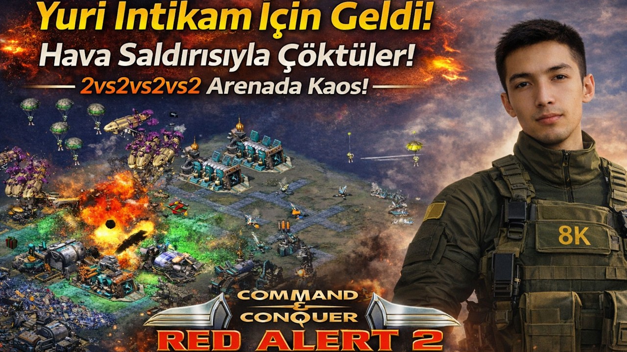 Yuri’nin İntikamı! 2vs2vs2vs2 Arenada Kaos | Yuri’s Revenge Türkçe Online