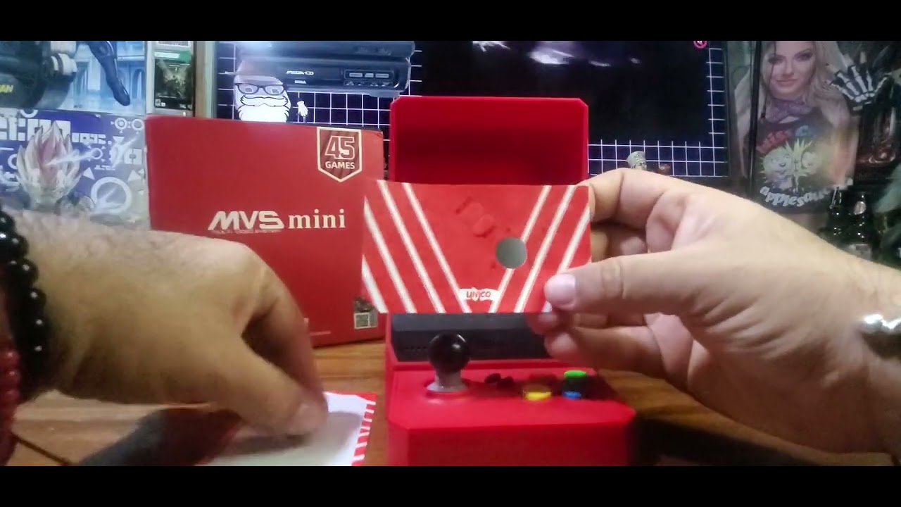 MVS Mini SNK Arcade unboxing y Review. 