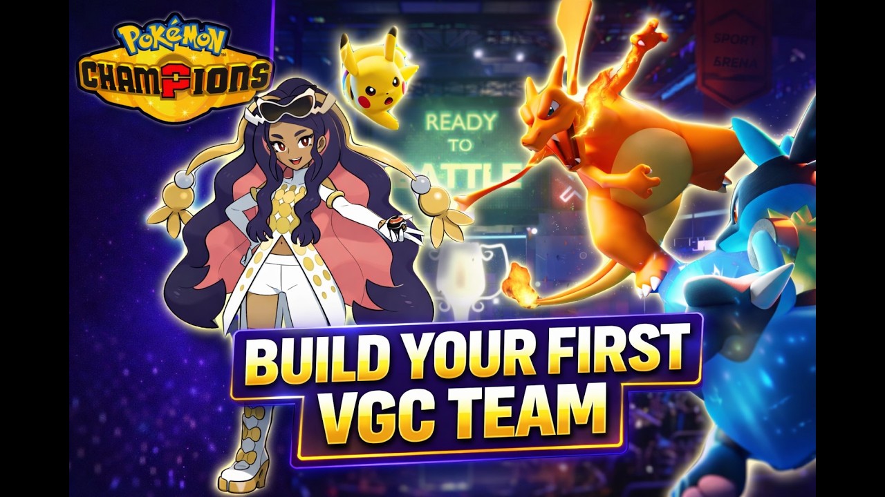 Создайте свою первую команду в VGC | Руководство по построению команды в Pokémon Champions