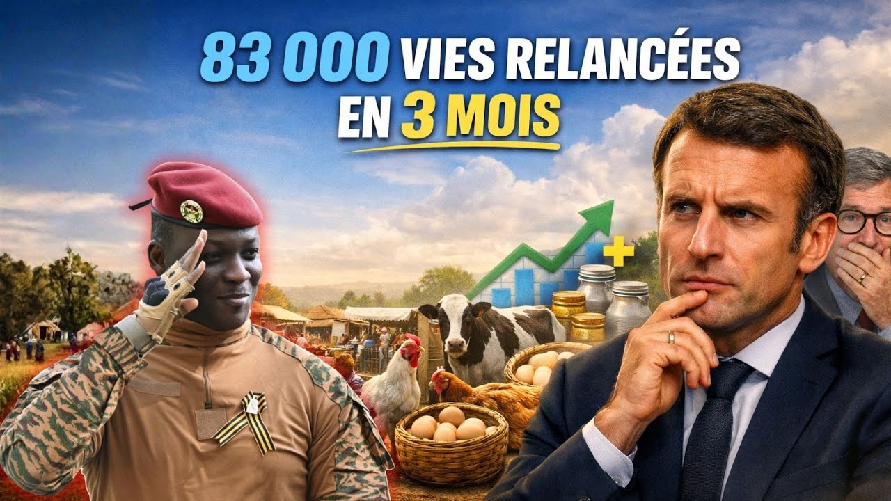 Ibrahim Traoré : 83 000 bénéficiaires, un modèle africain qui inquiète Paris