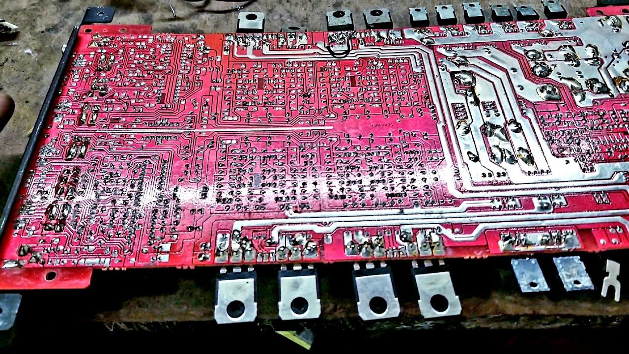 REPARACION DE AMPLIFICADOR EN PROTECION.