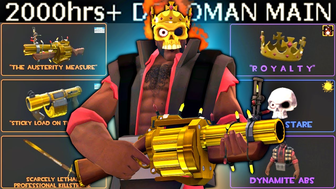 THE TRIPLE AUSTRALIUM FLEX🔸TF2 Demoman Gameplay