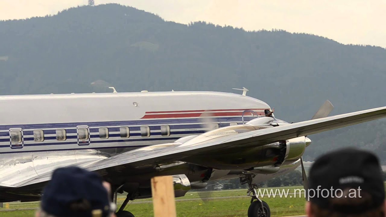 Flying Bulls - DC6 - BO105 - Bell AH1 Cobra / Airpower 2013