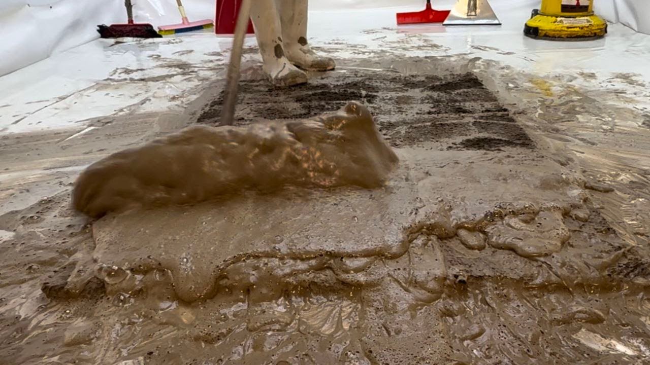 Insane ASMR Rug Cleaning – Thick Mud Waves Like Lava! (No Talking) asmr