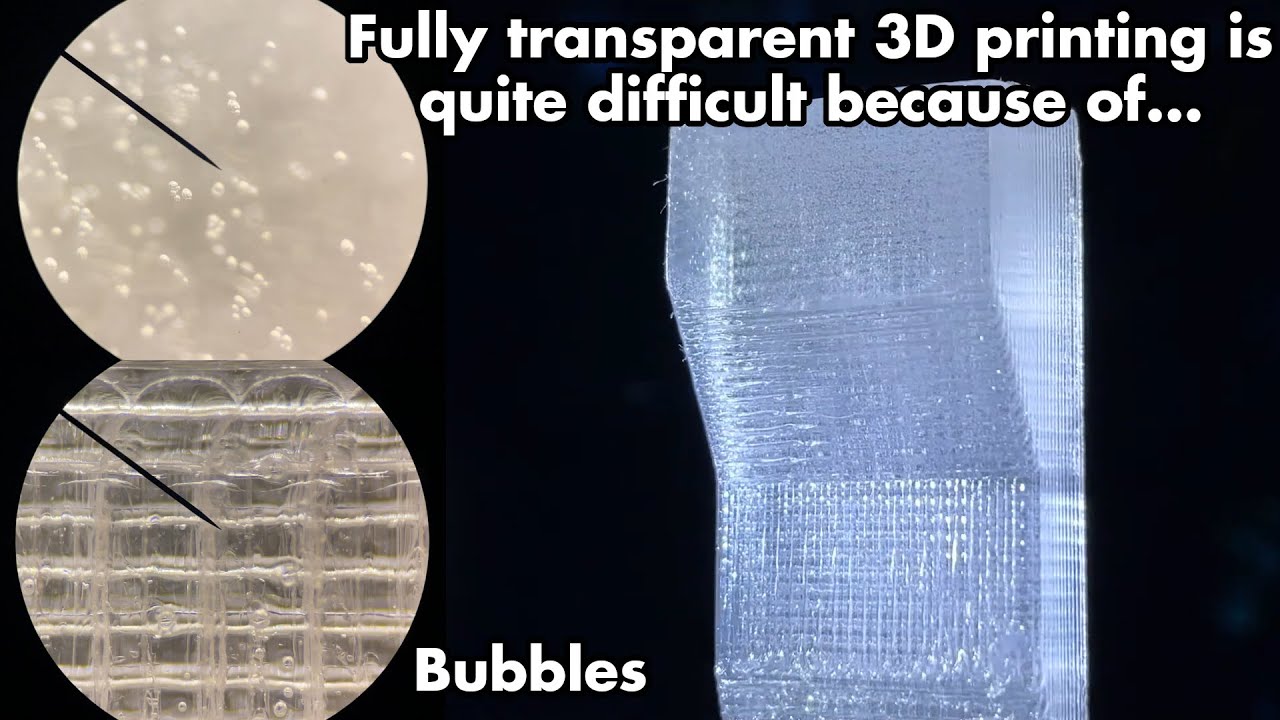 Эксперименты с 3D-печатью 12: Попытка полностью прозрачной печати PETG с помощью Flashforge Adven...