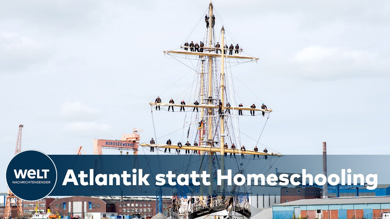DAS SCHWIMMENDE KLASSENZIMMER: Schülergruppe kehrt nach sechs Monaten auf dem Segelschiff zurück