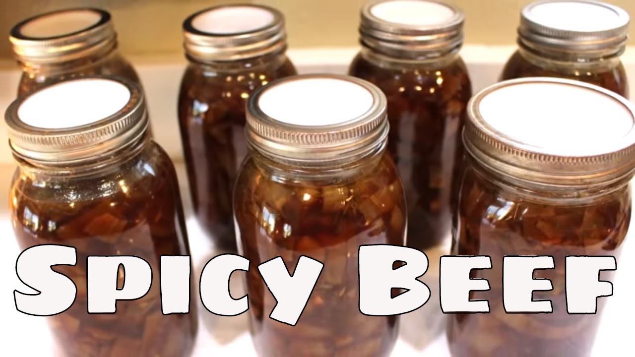 Canning Spicy Beef With Linda's Pantry
