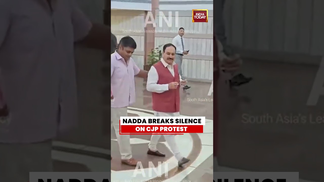 JP Nadda's First Reaction After Meeting CJP Delegation at Jantar Mantar #jpnadda #cjp #delhinews