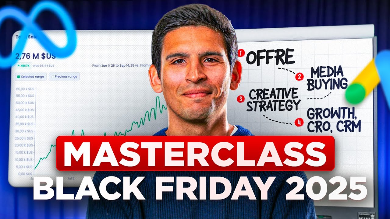 Faire 1M+ à Black Friday : la stratégie 2025