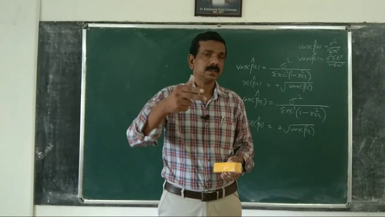 Econometrics 56: Multiple linear regression model, mean and variance of OLS estimators