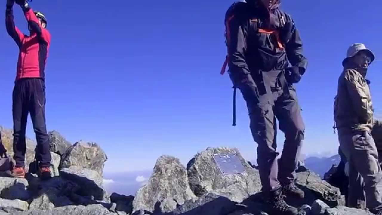 剱岳山頂20150915