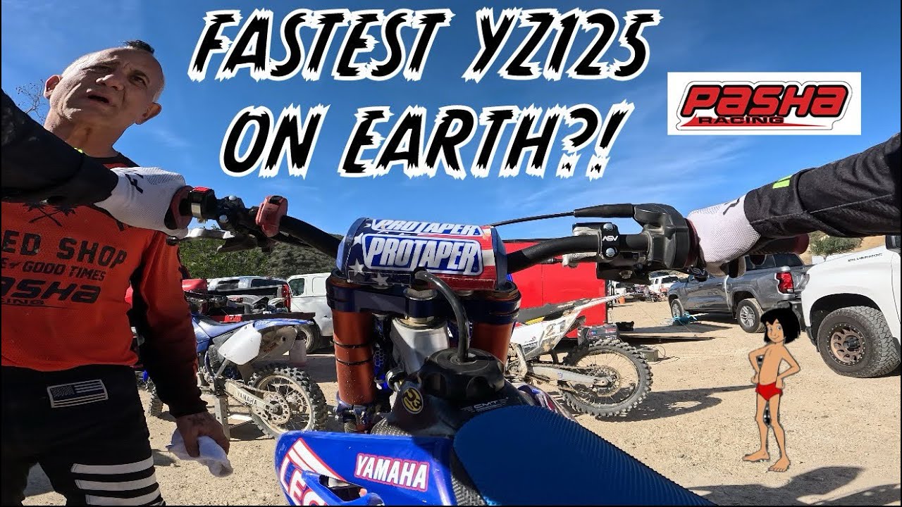INSANE PASHA RACING YZ125!