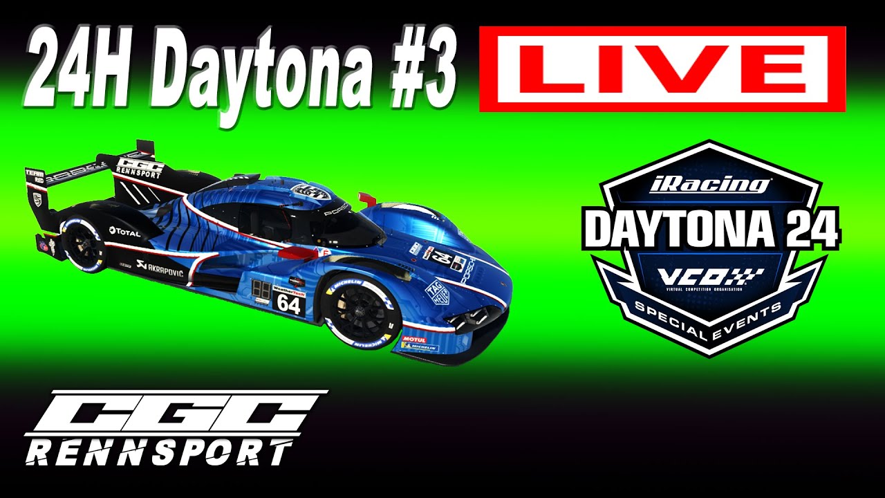 24H Daytona 2026 - Rennen - Race - iRacing Special Event #3
