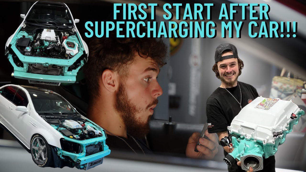FIRST START after Supercharging my CAR!!!🫣😱
