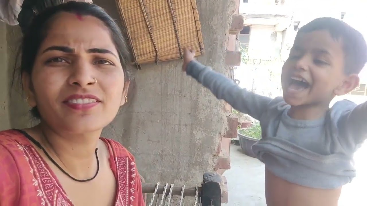 Maine aur mere bacchon Ne ki bahut sari Masti ll pallavi Sourabh tomar ll #dailyblog #pallavi1998 