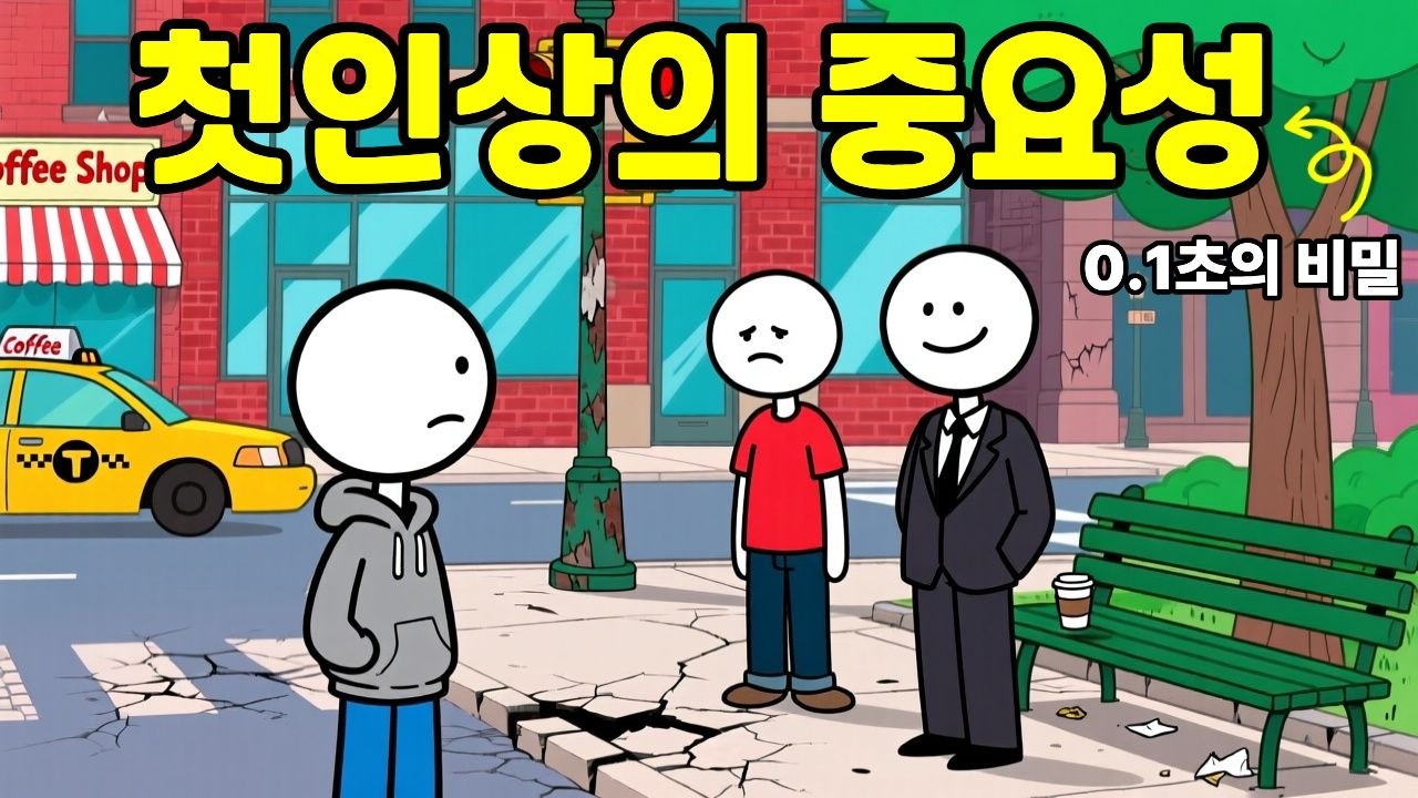첫인상 0.1초가 관계를 결정한다
