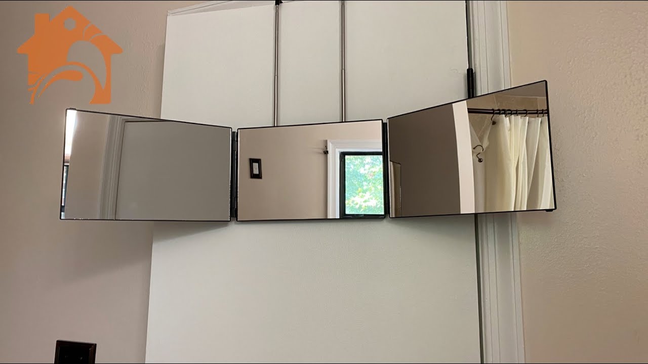 JUSRON 3 Way Mirror for Self Hair Cutting