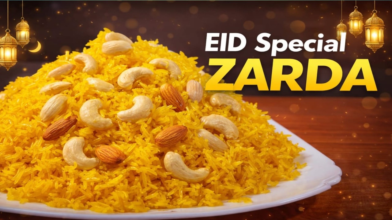 Eid Special Sweet Dish 😍🍚Traditional Zarda✨🍳Perfect Zarda at Home 👩‍🍳 Welcome to Bushra Food Story🍴