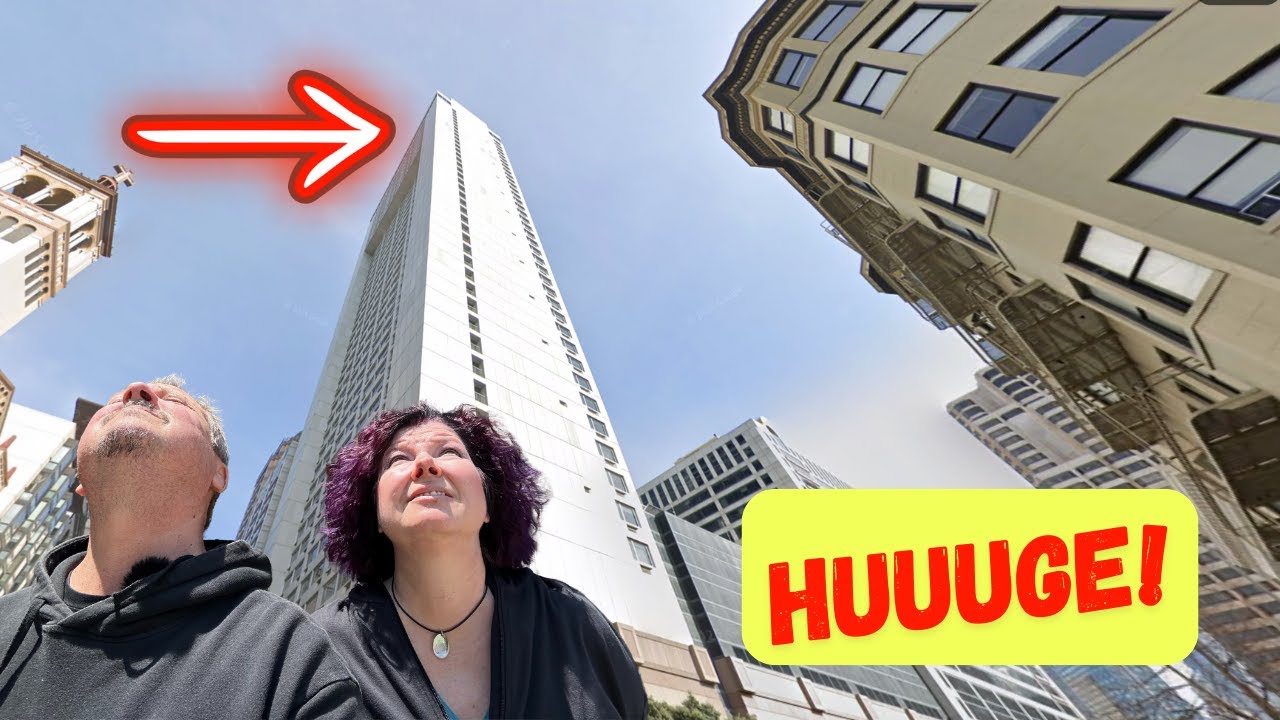 We stayed at the Biggest Hotel in San Francisco!