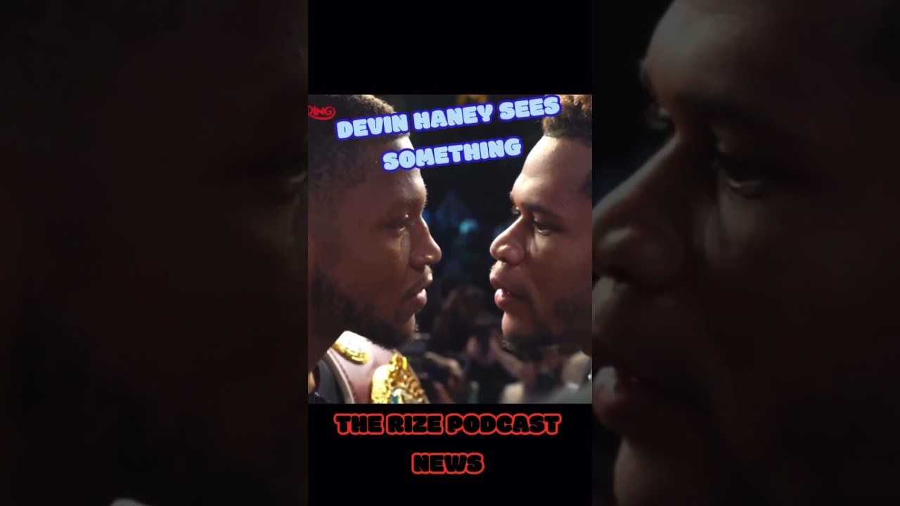 Девин Хейни видит страх в глазах Брайана Нормана-младшего!!!!! #devinhaney #briannormanjr