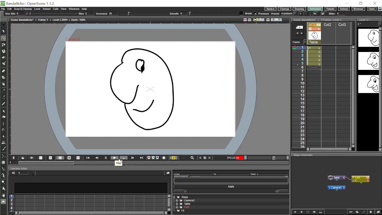 Importando Imagens no Open ToonZ