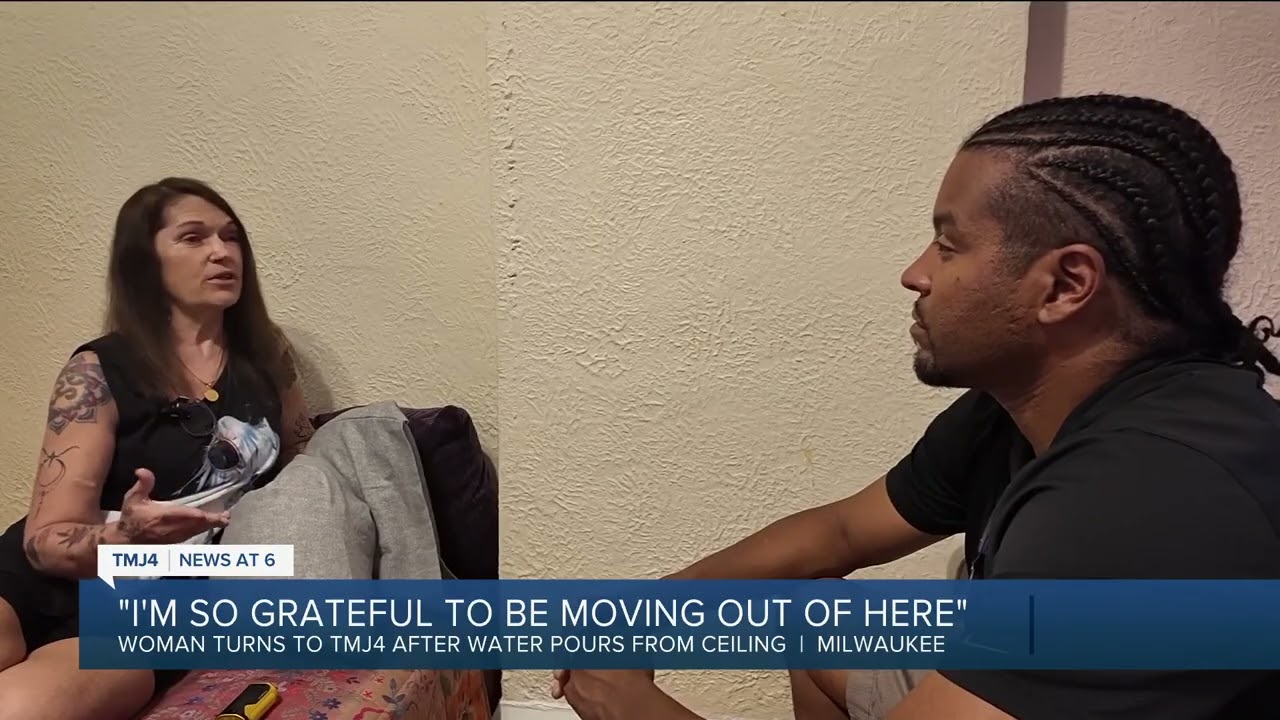 Milwaukee tenant plans to move after dealing with water leaks other issues