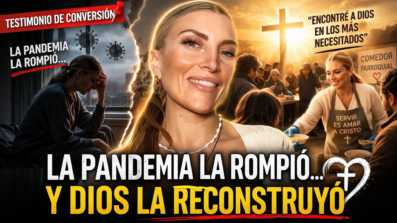 Testimonio de conversión 📌 La pandemia la rompió… y Dios la reconstruyó