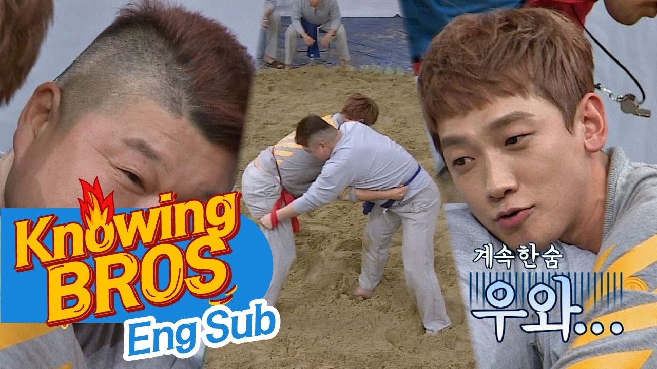 [Big match]Rain with '6 victories' Vs. The strongest wrestler, Kang Hodong -'Knowing Brothers' Ep.58
