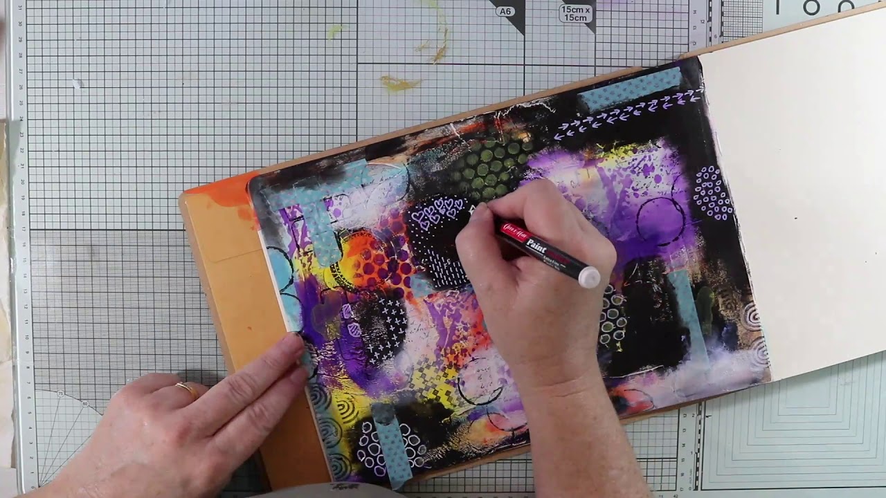 How to ART JOURNAL and create layers without overthinking it