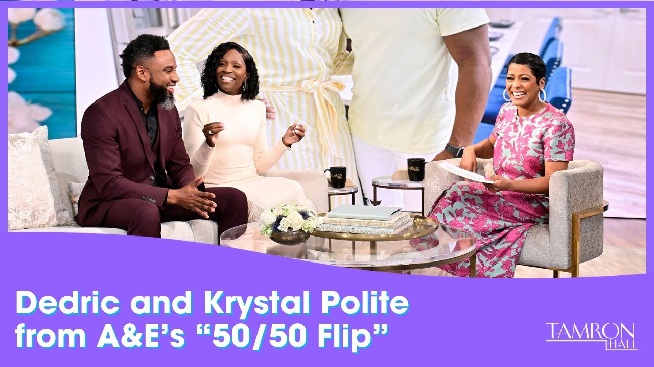 The Stars of A&E’s Hit Show “50/50 Flip” Join Tamron’s “Spring Refresh”
