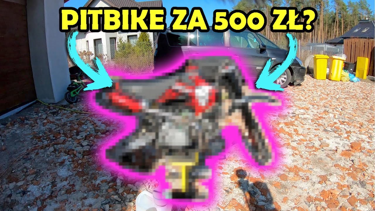 PITBIKE MRF 140 HQ ZA 500 ZŁ - MOTOGANG