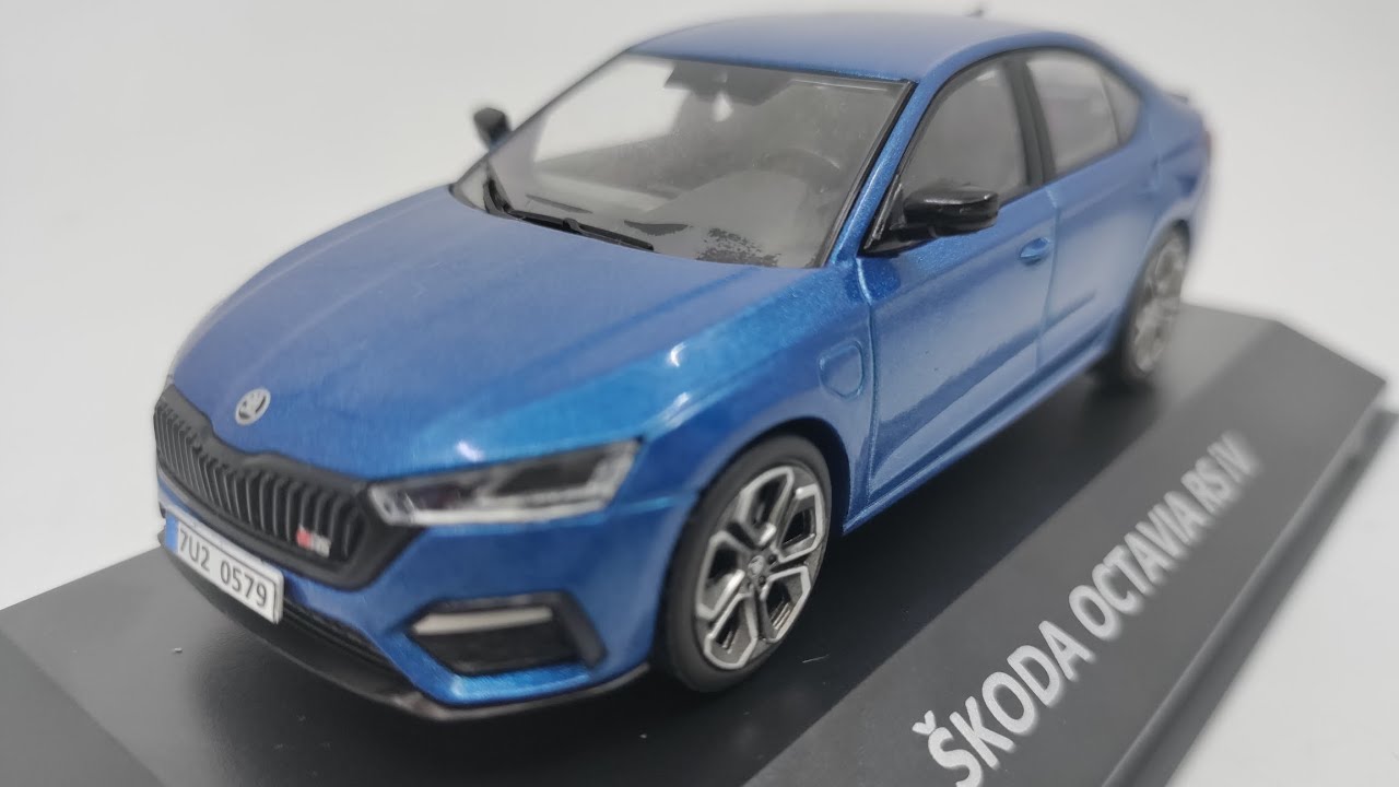 Kaleidoskop slavných vozů Škoda číslo 106 - Škoda Octavia IV RS iV (2020) v 1:43 od DeAgostini