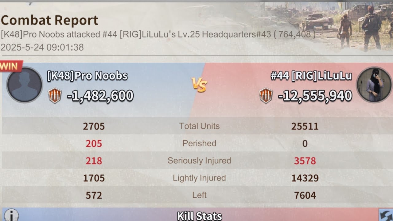 Rank 1 in Last Z: Survival Shooter Kill Event vs Server 43