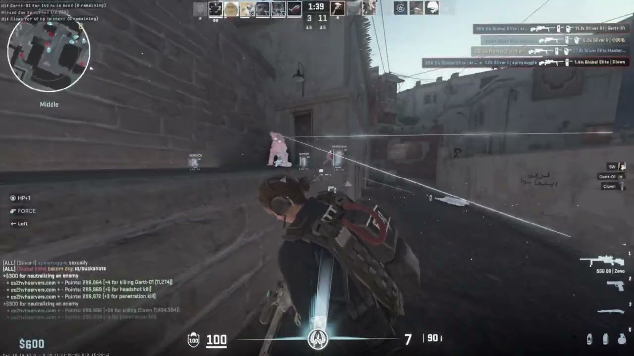 #cs2 Fatality.win HvH Highlights #7 [SUB GIVEAWAY]